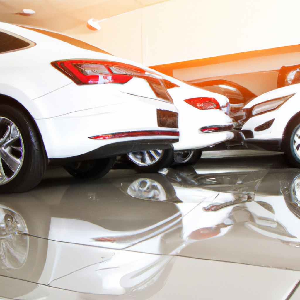 Showroom de carros de luxo